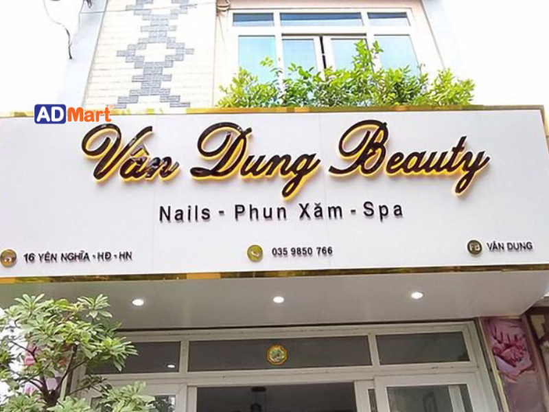 Gợi ý chất liệu làm bảng hiệu 