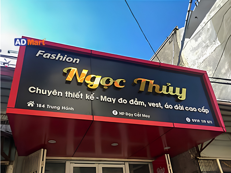 Ưu điểm khi lựa chọn bảng hiệu áo dài