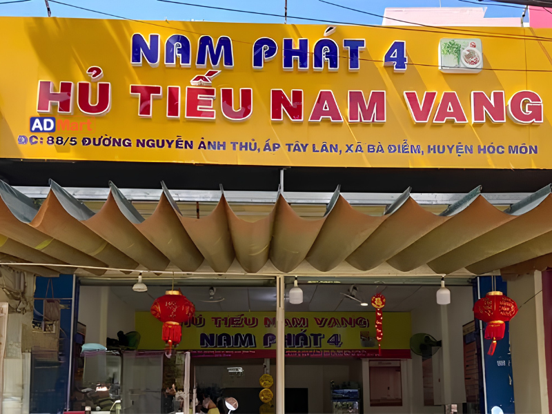 Bảng hiệu hủ tiếu là gì?