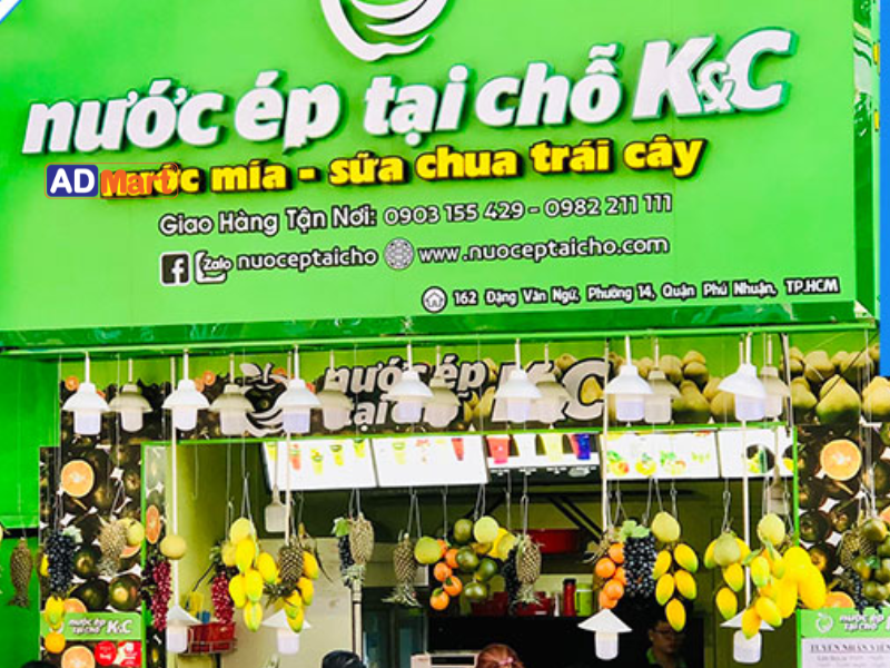 Vì sao bảng hiệu bán nước cần được chú trọng?