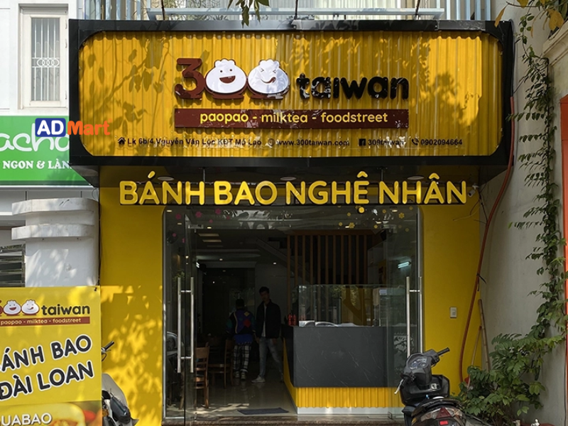 Kinh nghiệm lựa chọn bảng hiệu bánh bao phù hợp
