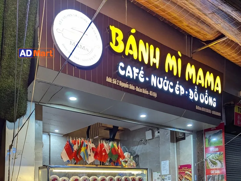 Bảng hiệu bánh mì nóng có vai trò gì đối với cửa hàng?