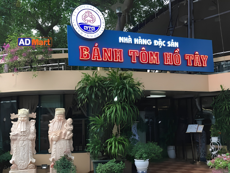 Gợi ý một số vật tư làm bảng hiệu bánh tôm bền đẹp