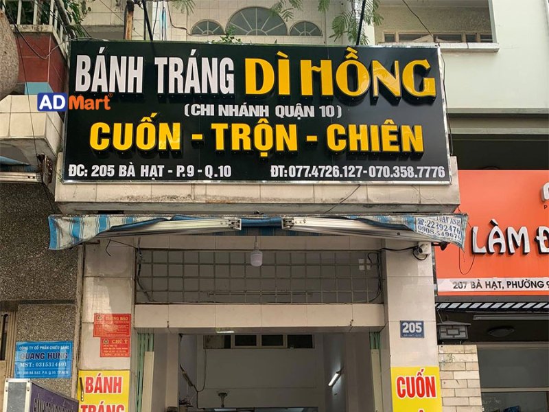 Từ A-Z về bảng hiệu bánh tráng nướng cho người mới kinh doanh