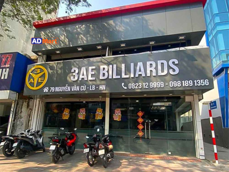 Yếu tố tạo nên bảng hiệu quán Bida đẹp