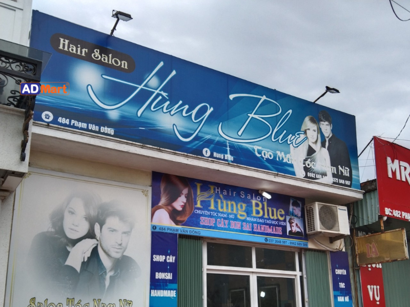 Gợi ý công nghệ in UV cho bảng hiệu biển bạt tóc