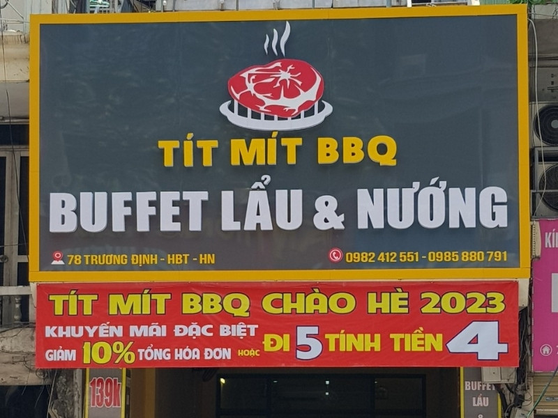 Tại sao cần phải đầu tư bảng hiệu buffet?