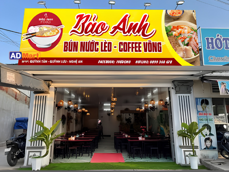 Bảng hiệu bún nước lèo là gì?