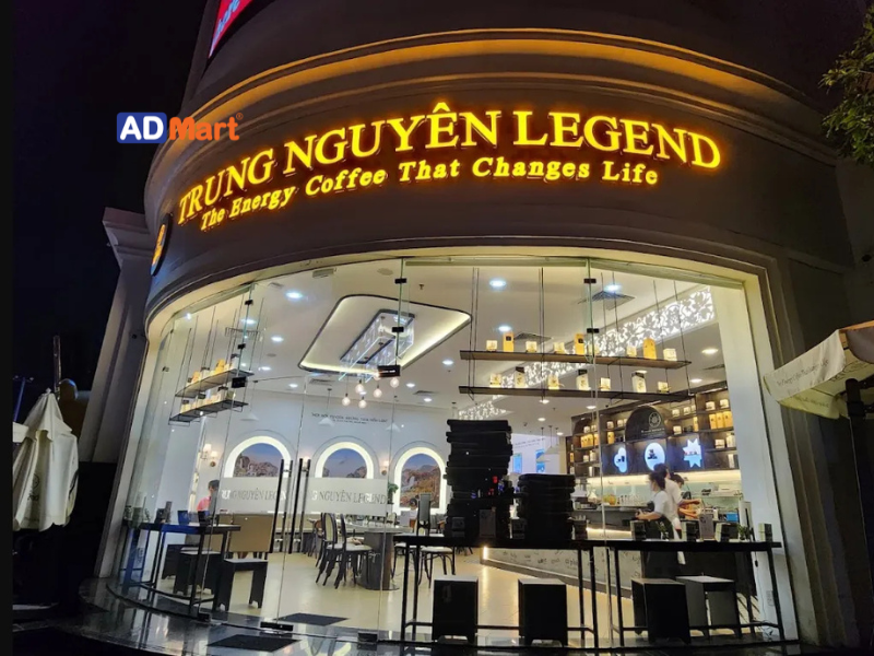 Bảng hiệu cà phê Trung Nguyên là gì?