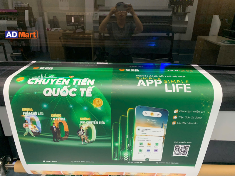 Bảng hiệu chất liệu bạt: Các loại bạt và công nghệ in UV