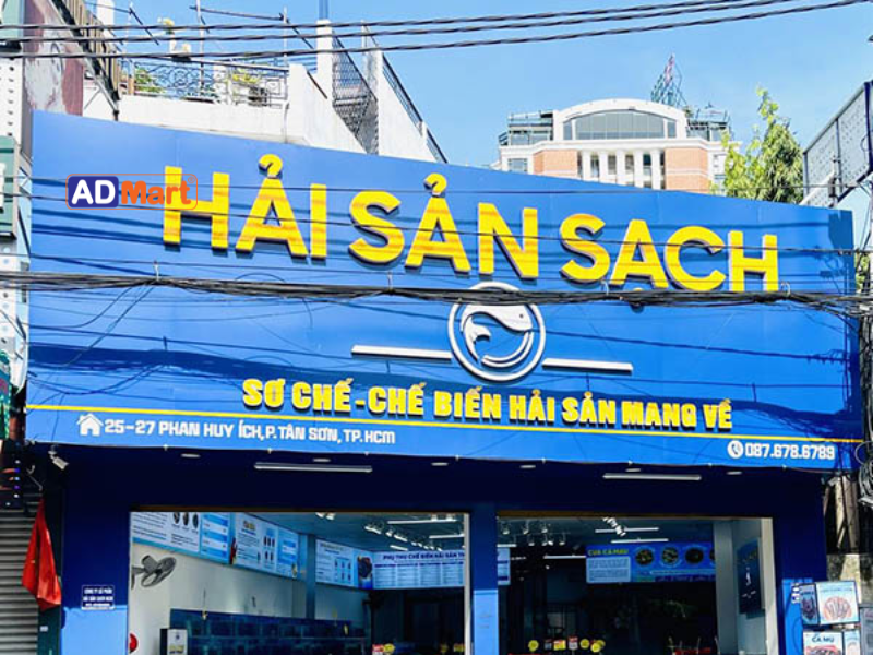 Bảng hiệu chế biến thường được sử dụng ở đâu?