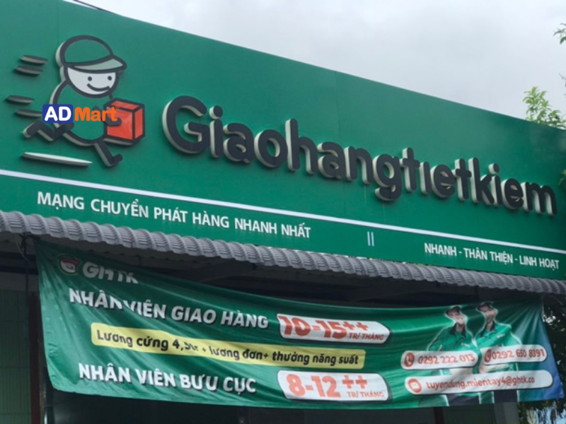 Các mẫu bảng hiệu chuyển phát nhanh