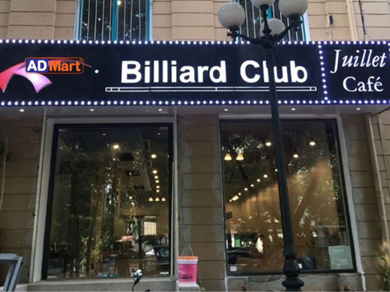 Các loại bảng hiệu Club phổ biến hiện nay