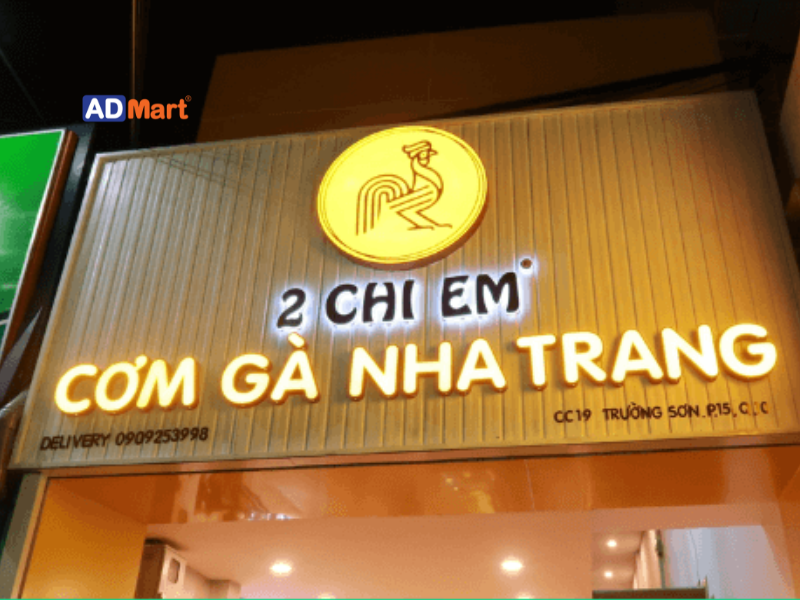 Bảng hiệu cơm gà là gì? Các mẫu bảng hiệu cơm gà được ưa chuộng hiện nay