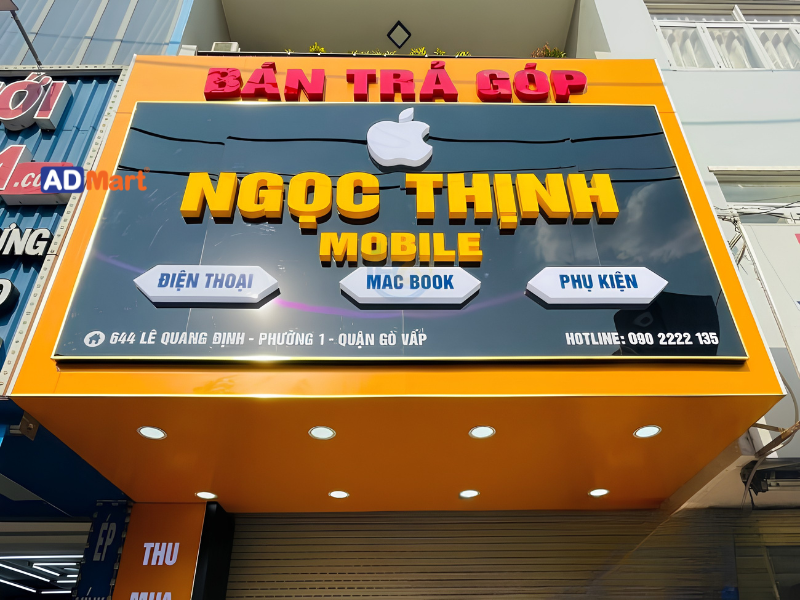 Biển hiệu cửa hàng điện thoại là gì?
