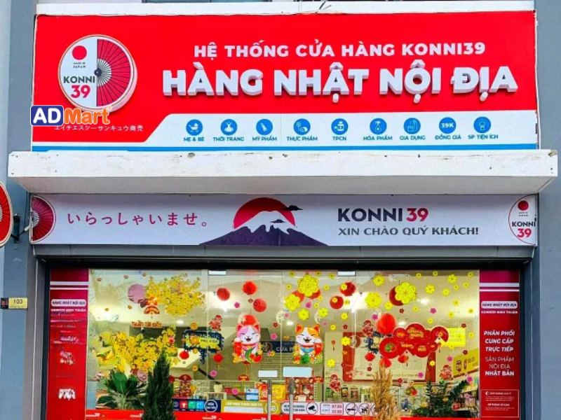 Mẫu bảng hiệu cửa hàng nội địa đẹp, hiện đại và thu hút khách