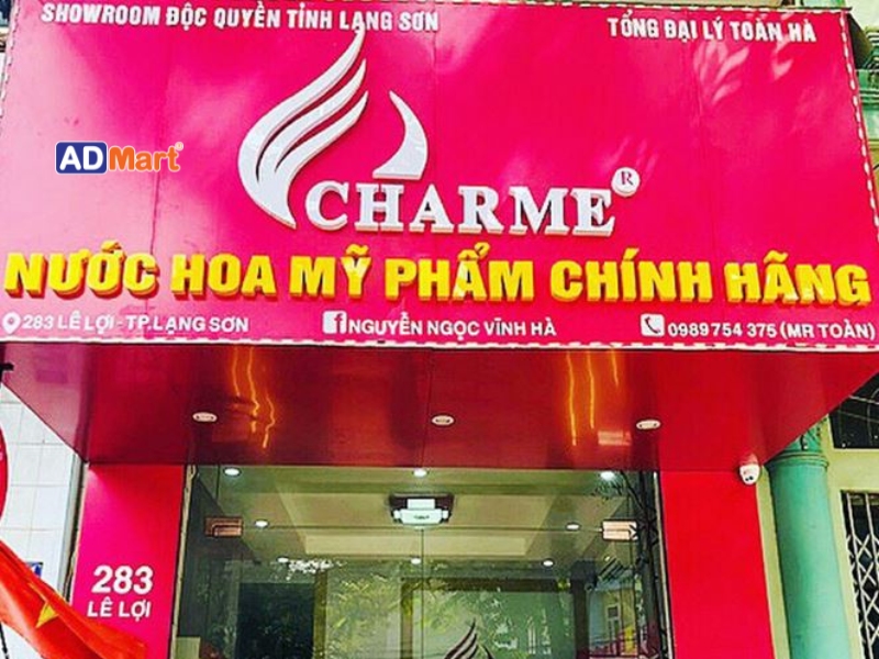Nội dung cần có trên bảng hiệu cửa hàng nước hoa
