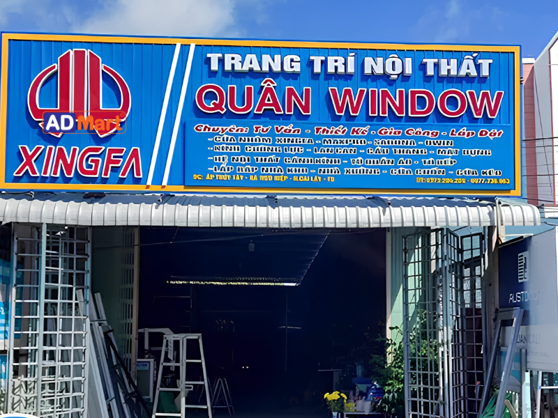 Bảng hiệu cửa hàng trang trí nội thất nên dùng LED khi nào?
