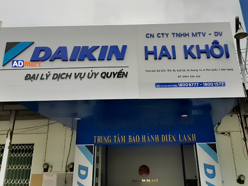 Xu hướng sử dụng bảng hiệu đại lý trong kinh doanh