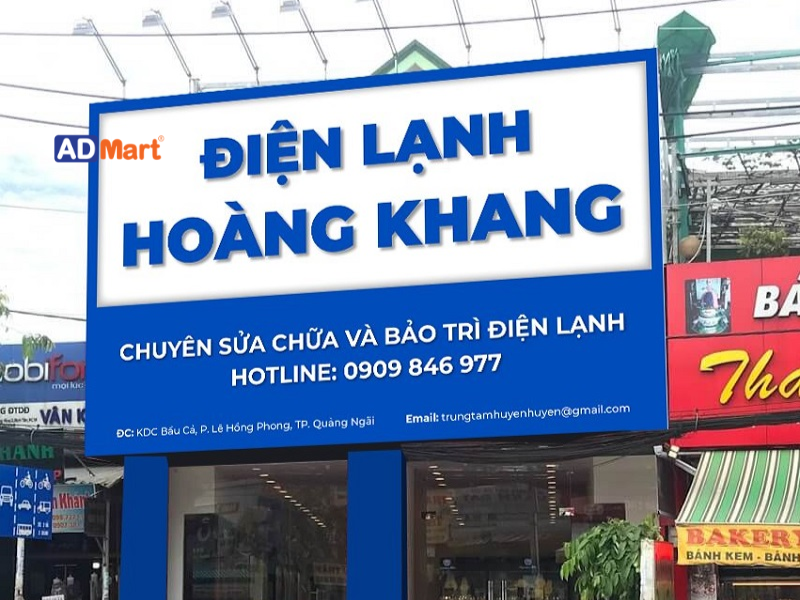 Ứng dụng của bảng hiệu điện lạnh