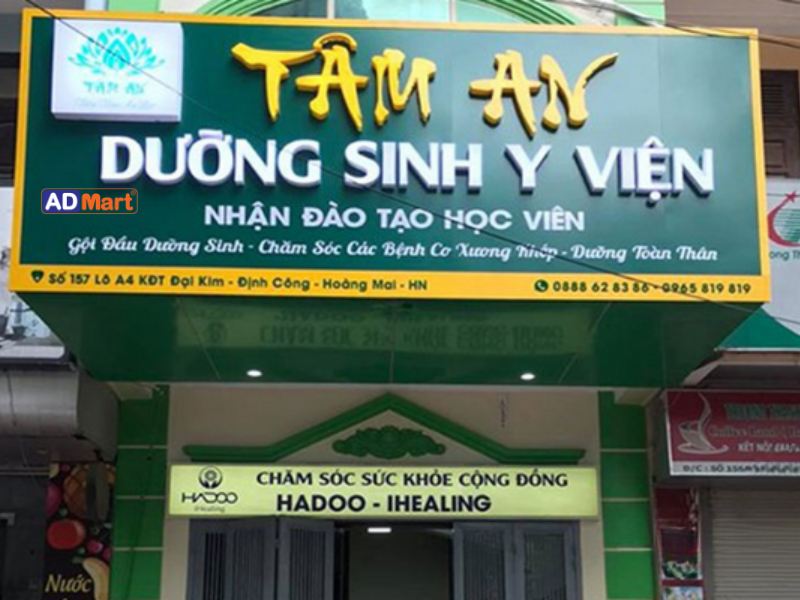Một số mẫu bảng hiệu đông y