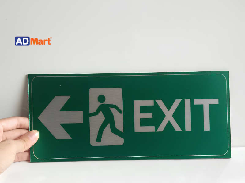 Ứng dụng của bảng hiệu exit