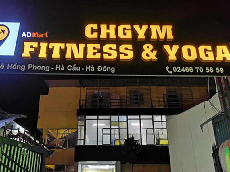 Bảng hiệu fitness là gì?