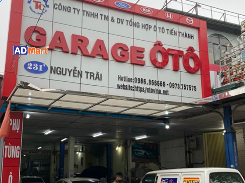 Bảng hiệu garage là gì?