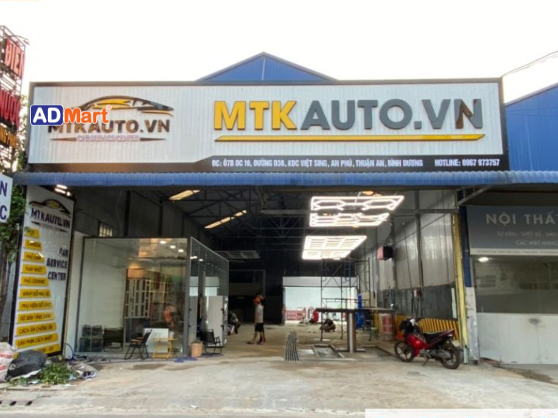 Tiêu chí làm bảng hiệu garage chuyên nghiệp và thu hút khách hàng