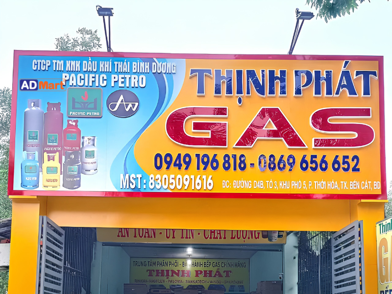 Lưu ý quan trọng khi chọn bảng hiệu gas