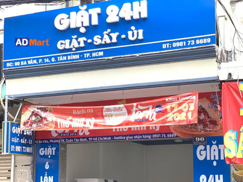 Bảng hiệu giặt ủi là gì?