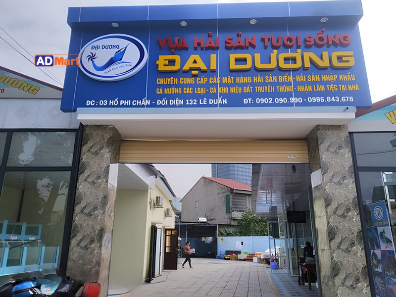 Bảng hiệu hải sản là gì?