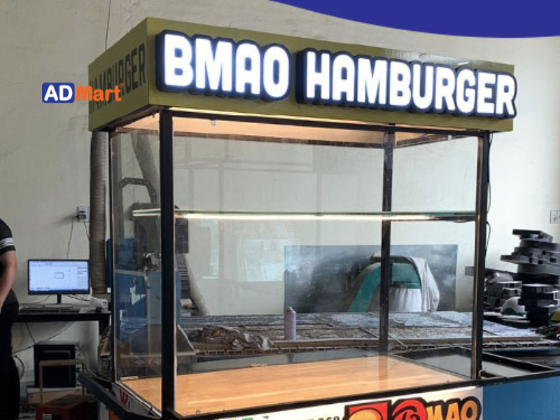 Những lưu ý khi thiết kế bảng hiệu hamburger chuyên nghiệp