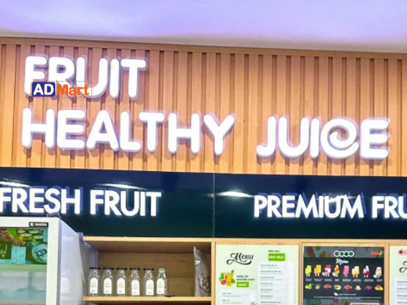 Bảng hiệu healthy thường được sử dụng ở đâu?