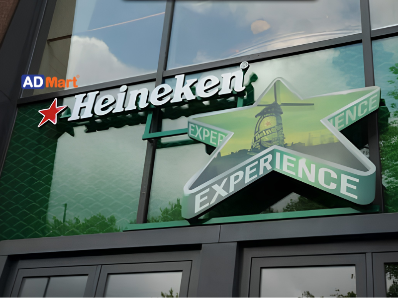 Bảng hiệu Heineken đẹp, bền, chuẩn thương hiệu cho quán nhậu, nhà hàng