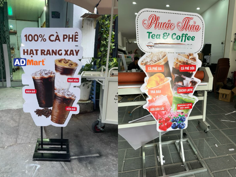 Bảng hiệu hình ly cafe là gì? Cách lựa chọn bảng hiệu hình ly cafe đẹp và bền