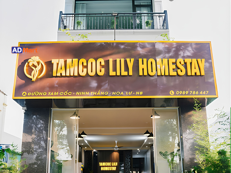 Bảng hiệu homestay đẹp – Bí quyết thu hút khách & tăng nhận diện