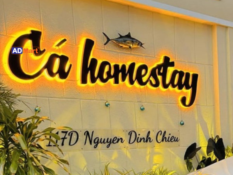 Tiêu chí đánh giá bảng hiệu homestay đẹp