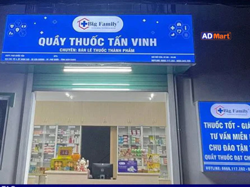 Bảng hiệu nhà thuốc