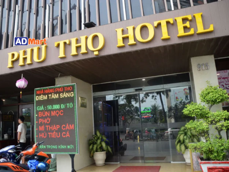 Tổng hợp mẫu bảng hiệu hotel phổ biến