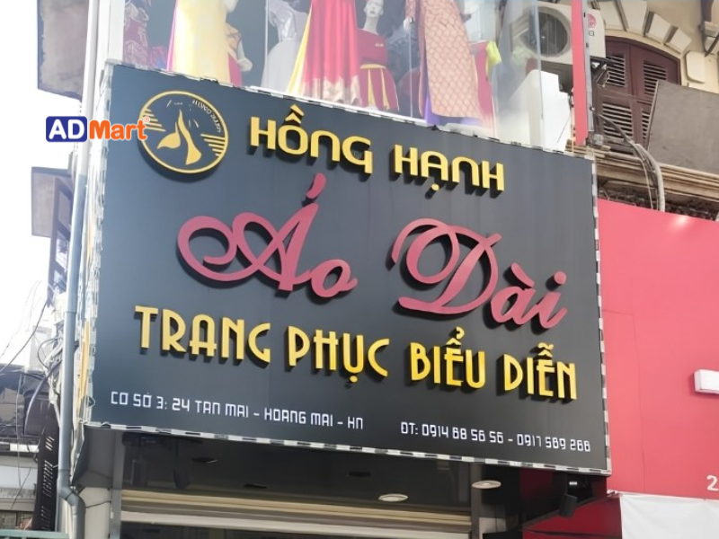 Cách lựa chọn vật tư để làm bảng hiệu hút khách
