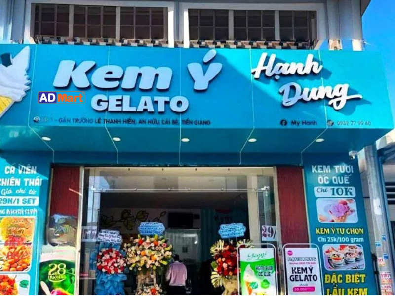 Các bảng hiệu kem đẹp, thu hút khách hàng & xu hướng mới 2026