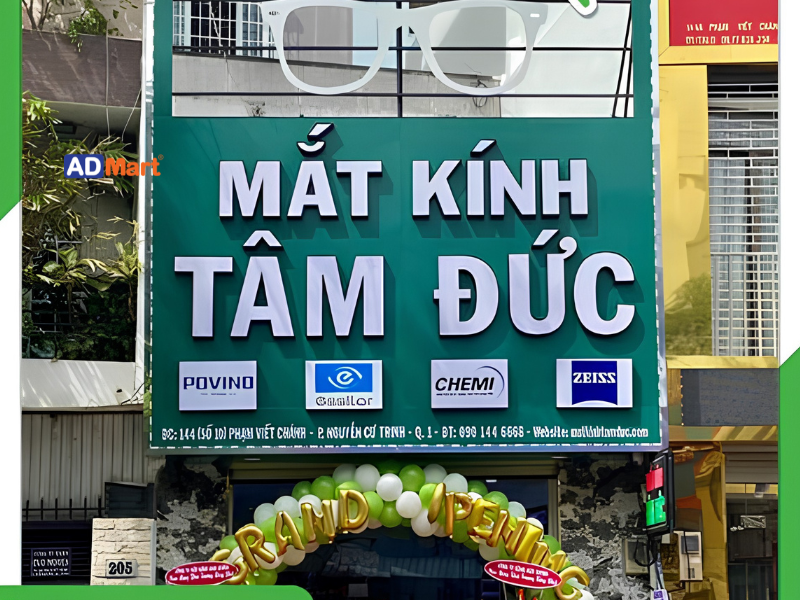 Một số lưu ý khi làm bảng hiệu