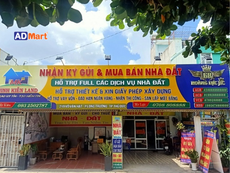 Các loại bảng hiệu ký gửi phổ biến hiện nay