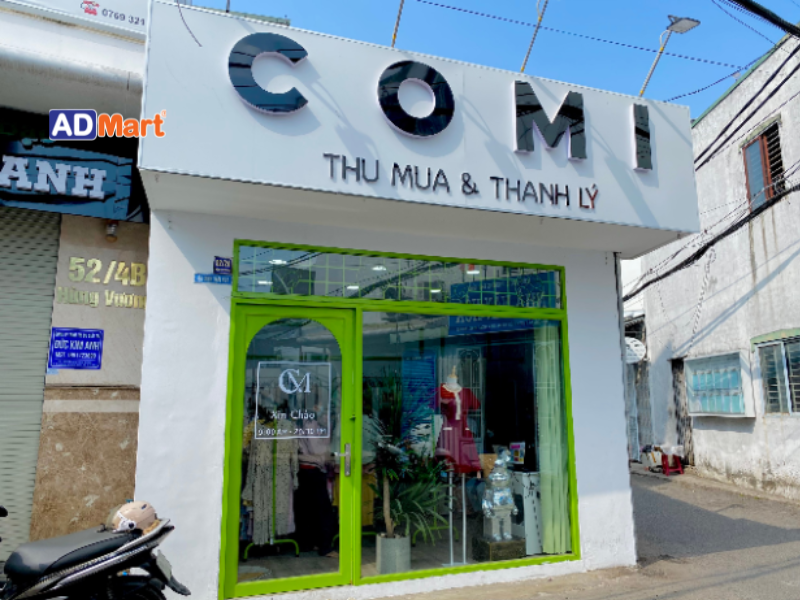 Những tiêu chí làm bảng hiệu ký gửi đẹp và hiệu quả