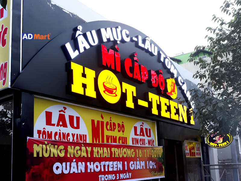 Tại sao nên đầu tư bảng hiệu lẩu hải sản?