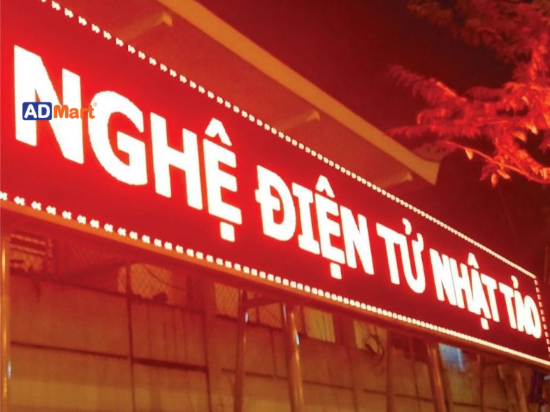 Ứng dụng của bảng hiệu LED chạy chữ