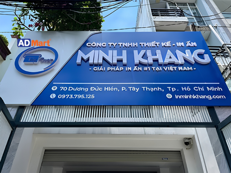Những tiêu chí cần lưu ý khi thiết kế bảng hiệu lớn