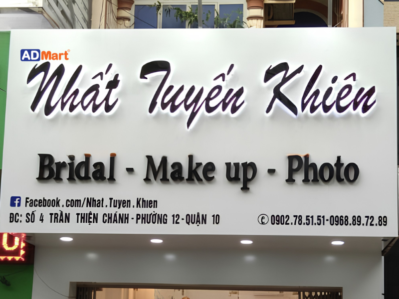 Những lưu ý khi lựa chọn font chữ và ánh sáng