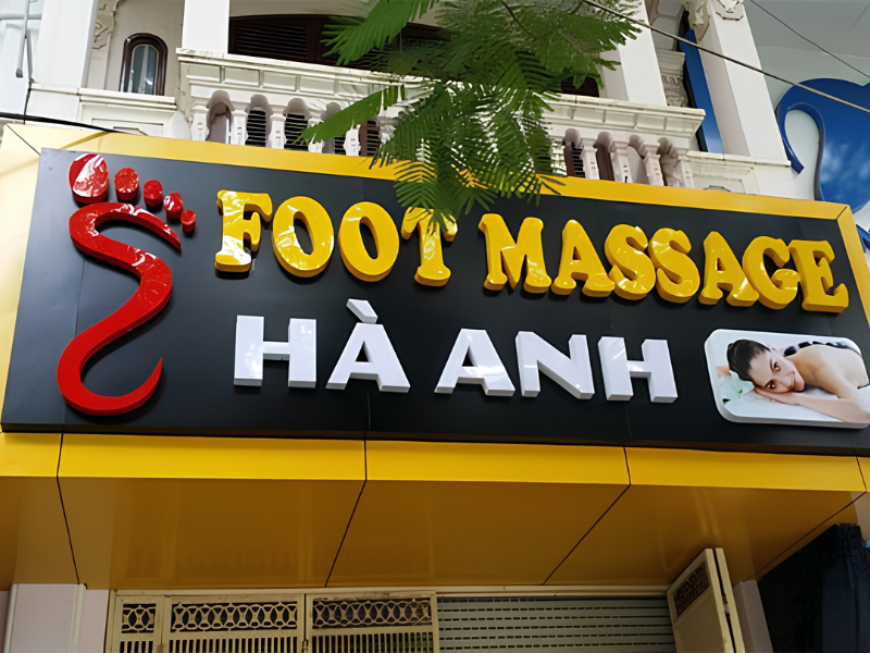 4 Mẫu bảng hiệu massage đẹp, ấn tượng, phổ biến